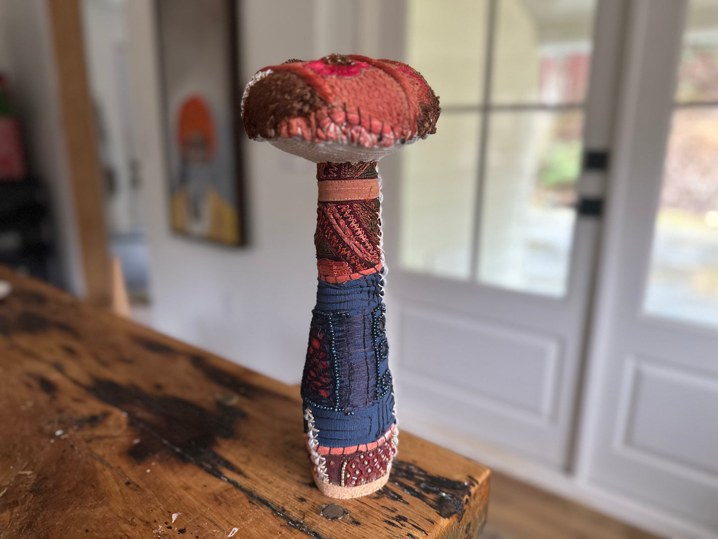 15” Quilted Fungi